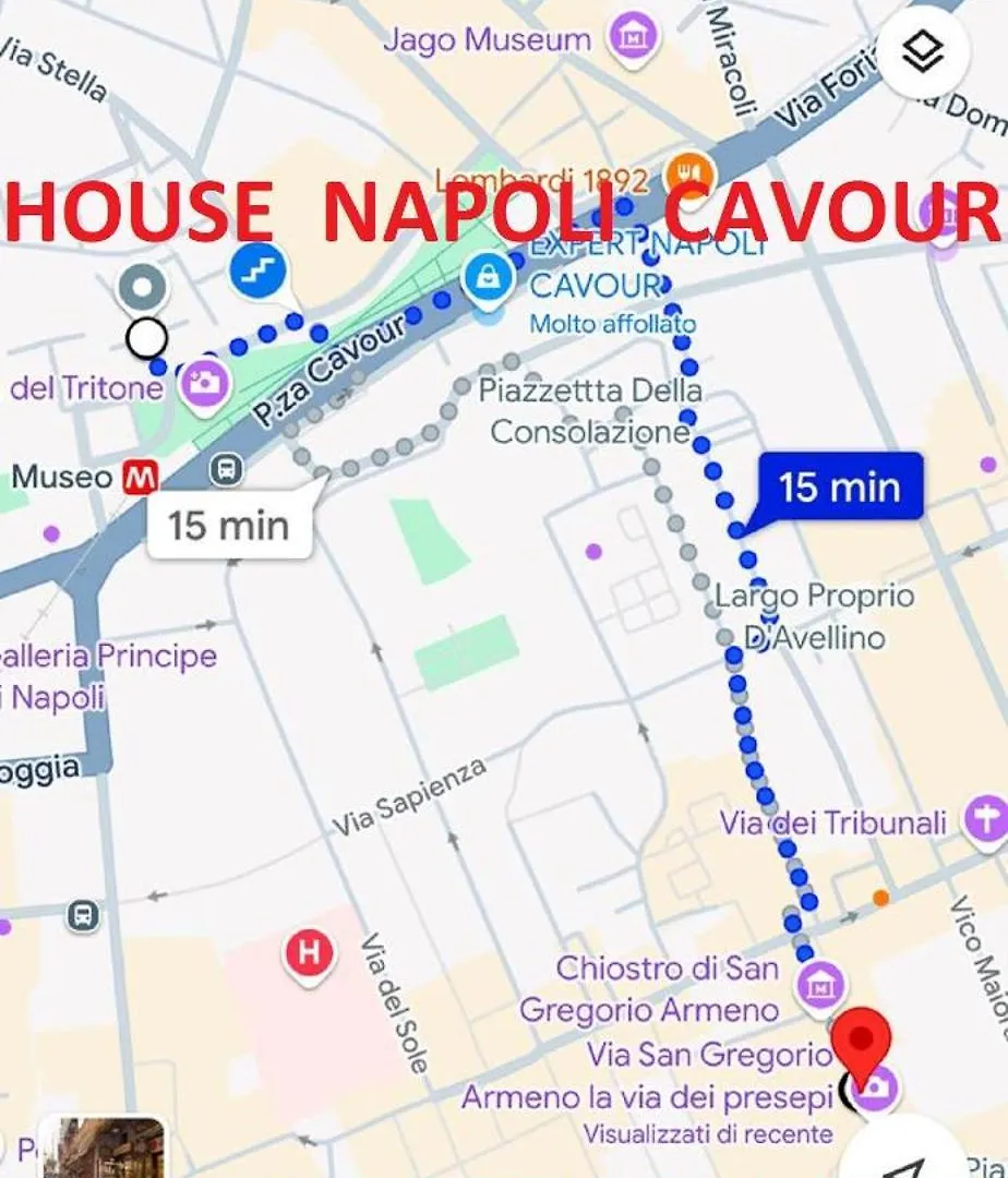 Apartment B&B House Napoli Cavour